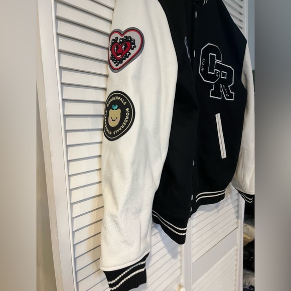 NEW-Cult & Rain-Men’s Size L-NOVA VARSITY JACKET-1st LUXURY WEB3 FASHION HOUSE - Picture 3 of 7